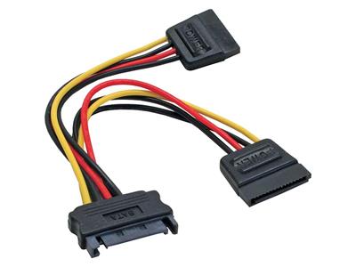 Choice SATA-Female to 2xSATA-Male Int. Power Cable