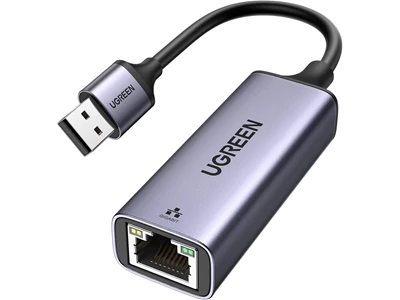 Ugreen Aluminum Usb3.0 Giga Lan Adapter RJ45 (Silver) #50922