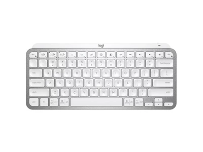 Logitech MX Keys Mini 高階無線背光鍵盤 (淺灰色)