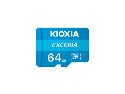 Kioxia Exceria 64Gb (C10, UHS-I, 100Mb/s) MicroSDXC 記憶卡 #LmEX1L064gg4