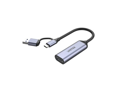 Unitek HDMI 轉 USB-C / A 影像擷取器 #V1167A