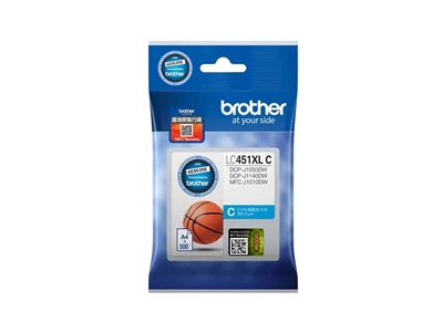 Brother LC451XL 高容量原廠靛藍色墨盒 #LC451XLc