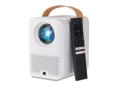 Kodak Flik HD9 (White) 1080p Portable LCD Projector w/Android TV #RODPJSH-D9W
