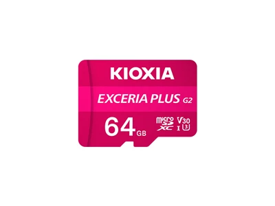 Kioxia EXCERIA PLUS G2 4K 64G microSD 記憶卡 #LMPL2M064GG2