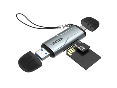 Unitek Card Reader (SD+MicroSD) - Usb3.0+Type-C #R1010A