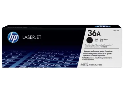 HP 36A Black Toner Cartridge #Cb436A