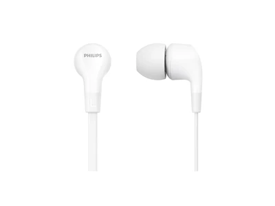Philips TAE1105 Stereo In-Earphone w/Mic 3.5mm (White) #TAE1105wT/00