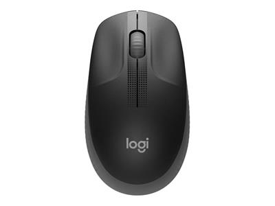 Logitech M190 Optical Cordless Mouse (Black)