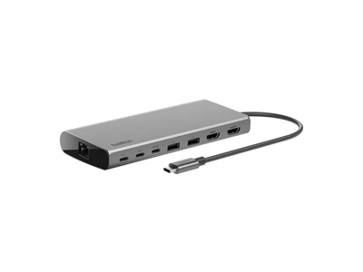 Belkin Connect USB-C 8 合 1 雙 4K 顯示集線器 #INC015btSGY-CZ