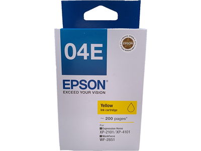 Epson 04E Yellow Ink Cartridge #C13T04E483