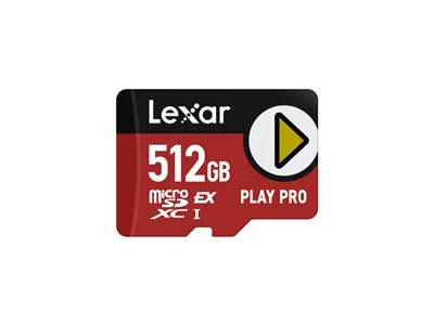 Lexar PLAY PRO 512Gb MicroSD Express 記憶卡 #LMsXPs0512g-bNNNg(平行進口)