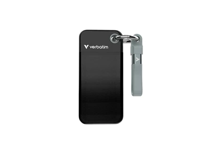 Wellent 偉倫| Verbatim Pocket SSD 2TB Ext.SSD - Usb-C (Black Grey