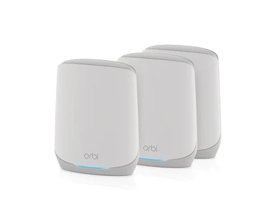 Netgear Orbi RBK763S AX5400 Mesh WiFi 6 Tri-Band Gigabit Router (Tri Pack) #RbK763s-x00