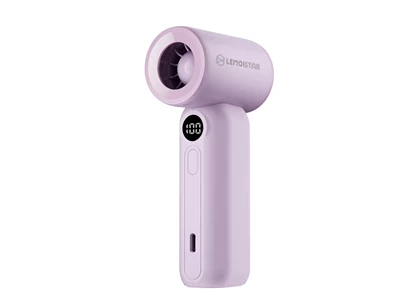 Lemoistar FH6 Ultra Lightweight Portable手提 高速渦輪風扇 Cooling Fan Usb-C (Purple) #LimoFH6-05