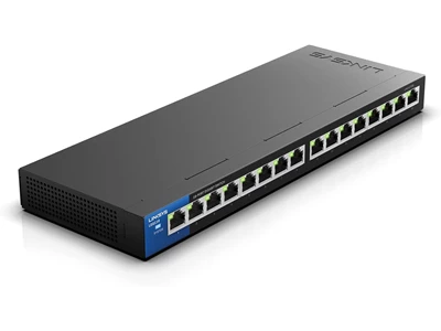 LinkSys (Metal) 16port Gigabit PoE+交換機 #LGS116P-AP