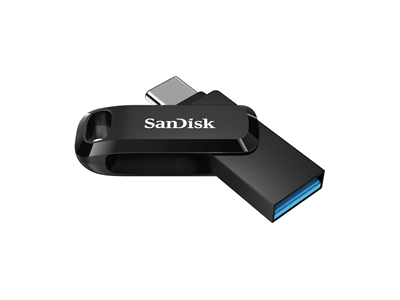Sandisk Ultra Dual Drive Go 32Gb USB 3.1 Type-C Flash Drive (Black)