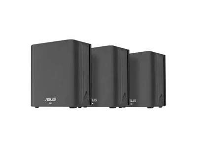 Asus ZenWiFi BD4(3pack) WiFi7 BE3600 Mesh DualBand Router 2.5G WAN w/2.5Gbps LAN (Black) #NE-AZBED4C
