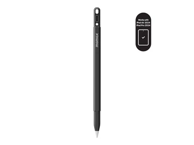 MOMAX Mag.Link 專用主動式電容筆/iPad (黑色) #TP10AD
