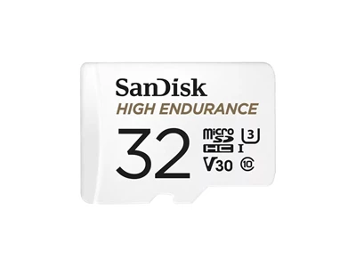 Sandisk High Endurance 32Gb MicroSDHC UHS-I Memory Card