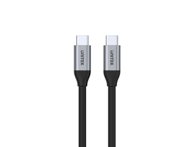 Unitek 1米 Usb-C to Usb-C Usb3.0 100W 全功能 USB-C 充電傳輸線 #C14082ABK
