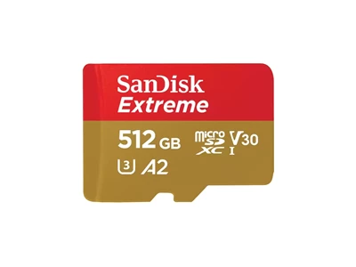 Sandisk Extreme 512Gb MicroSDXC UHS-I 記憶卡 #SDSQXAV-512G