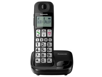 Panasonic KX-TGE110HK 數碼室內無線電話 (黑色)
