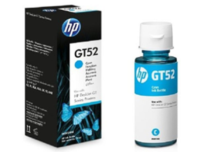 HP GT52 Cyan Ink Cartridge #M0H54AA