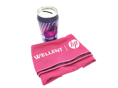 Wellent 偉倫電腦 x HP 冰感運動毛巾