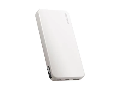 MOMAX 1-Power Vital QC3.0+PD 20W 10000mAh Power Bank 3port White #IP155W (CCC Cert.)