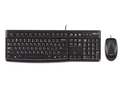 Logitech MK120 中文有線滑鼠鍵盤組合