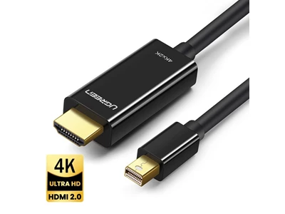 Ugreen 5ft/1.5metre Mini-DP to HDMI 2.0 HDMI Cable (24k Gold Plated) #20848