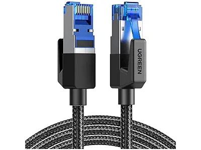 Ugreen Nw153 16.5ft/5metre Cat.8 FTP Patch Cable (Black) #80433