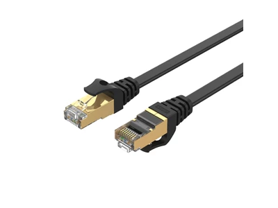 Unitek 6.6ft/2metre Cat.7 Flat Patch Cable (Black) #C1897BK-2M