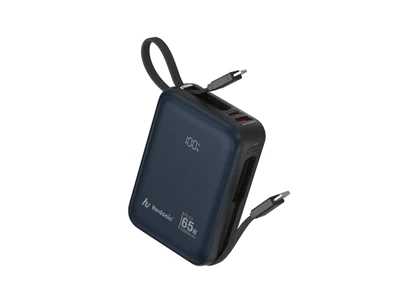 Hedonic PD3.0 65W 20000mAh Power Bank w/Lightning+Usb-C 2port Black #81081 (QR,CCC)