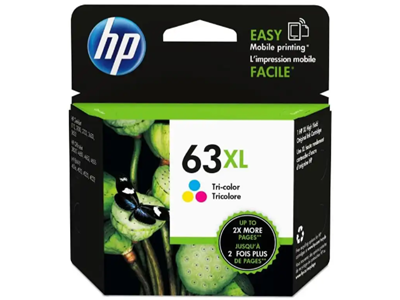 HP 63XL 彩色原廠墨盒 (高用量) #F6U63AA