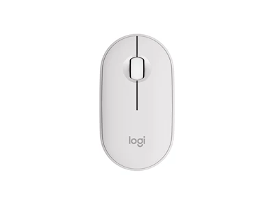 Logitech Pebble 2 M350s 無線纖薄靜音滑鼠 (白色) #910-006986