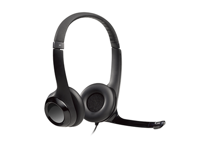 Logitech H390 電腦有線耳機麥克風 - Usb (黑色) #981-000485