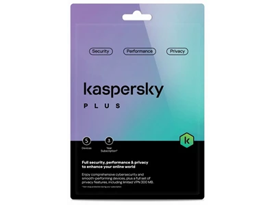 Kaspersky Plus 5用戶3年 (電子下載版) #4897019022019(E)