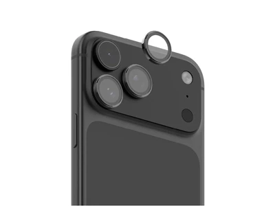 MOMAX GlassPro+ 全覆蓋鋼化玻璃鏡頭保護貼 iPhone 18 Pro / 18 Pro Max（黑色）#PZAP26CM1D
