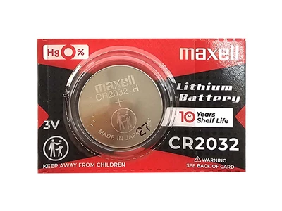 Maxell CR2032 H Lithium Battery #4902580131258 (5P)