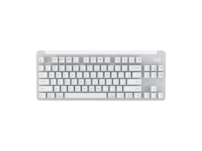 Logitech Signature K855 English Mechanical Wireless Keyboard 紅軸 - Usb+BT (White) #920-011075