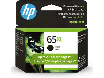 HP 65XL Black Ink Cartridge (High Capacity) #N9K04AA