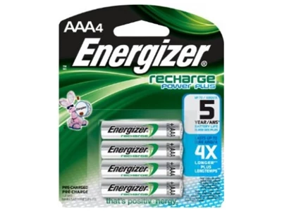 Energizer 勁量 3AAA 700mAh 勁量環保充電池 4粒裝 #NH12EBP4-700