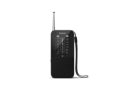 Philips Portable FM/AM Radio 收音機 (Black) #TAR1509/00