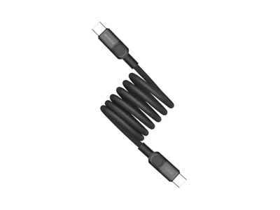 MOMAX Mag.Link 3ft/1metre Usb-C to Type-C Usb Cable Magnetic PD (100W) (Black) #DC52D