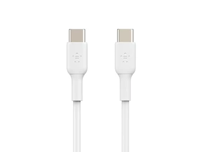 Belkin BoostCharge 1米 USB-C 至 USB-C 充電線 (60W) (白色) #CAb003bT1MwH