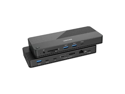 Unitek Usb4 8K MultiPort Dock Station TypeC to HDMI w/DP, GigaLan, 3xUsb-A, micro/SD_slot, PD100W, Audio #D1079A