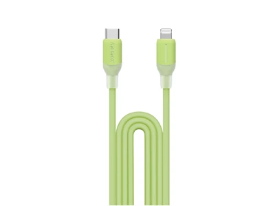 MOMAX 1-Link Flow CL 4ft/1.2metre Type-C to Lightning Usb Cable - MFi Certified (Green) #DL53G