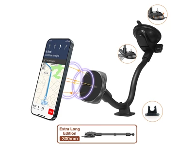 Capdase Squarer-ll Magnetic Car Mount Gooseneck Arm 300mm Extra Long Edition #HR00-sgsQ20g-300