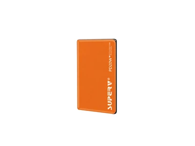 SuperV PB05 5000mAh 7mm 15W 無線磁吸行動電源 (橙色) #PB05-Or (QR,CCC)